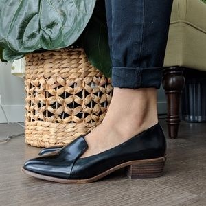 Madewell black loafers sz 6.5